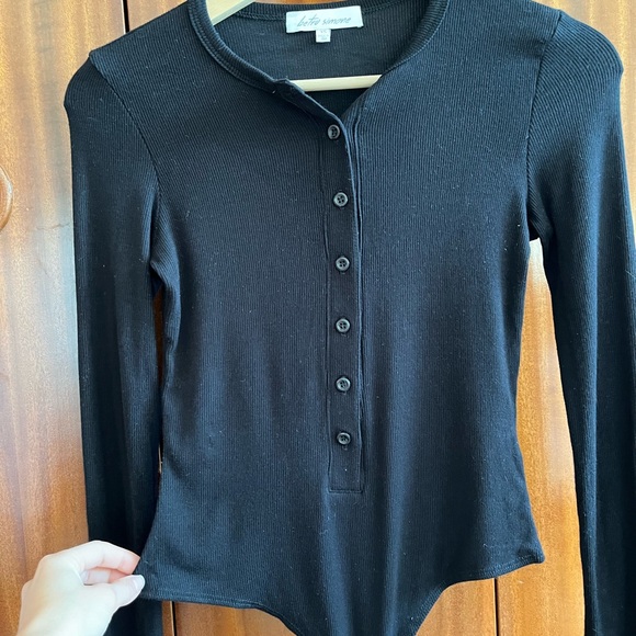 Betro Simone Cash Long-Sleeve Bodysuit - Picture 5 of 10